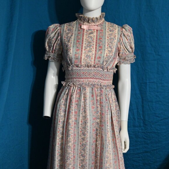 Dresses & Skirts - Vintage 1970s Prairie Maxi Dress – Cottagecore Dream